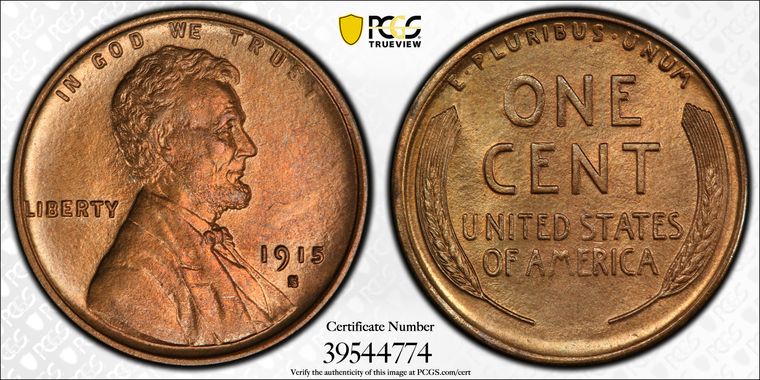 Cert 39544774 - Coin Image