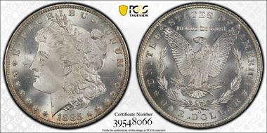 1885-O $1 MS67
