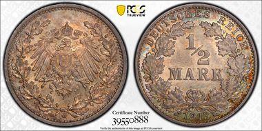 1913-G 1/2 Mk J-16 MS63