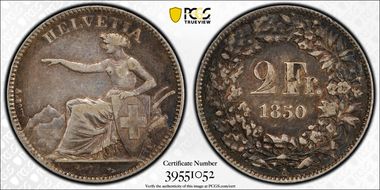 1850 A 2 Fr VF35