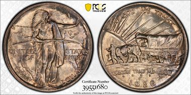 1926-S 50C Oregon MS66