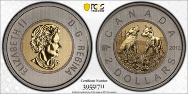 2012 $2 Wolf Cubs SP70