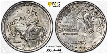 1925 50C Stone Mountain MS62