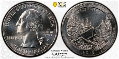 2019-P 25C Frank Church River of No Return NP MS67