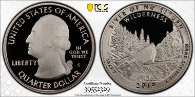 2019-S 25C Frank Church River of No Return NP PR69DCAM