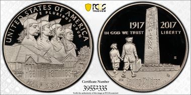 2017-S 50C Boys Town PR69DCAM