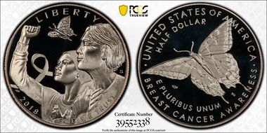 2018-S 50C Breast Cancer Awareness PR69DCAM