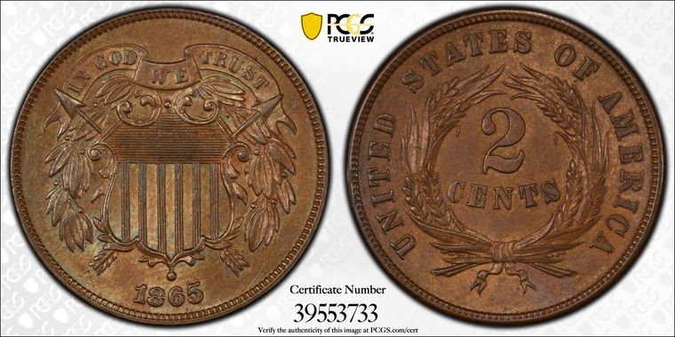 Cert 39553733 - Coin Image