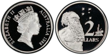 1988 $2 Silver PR69DCAM