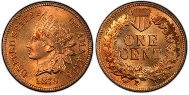 1879 1C MS64+ RD