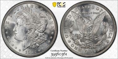 1921-D $1 MS67
