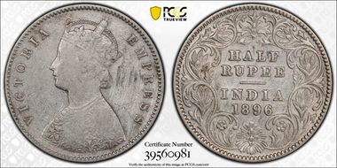 1896-C 1/2 Rup SW-6.224 N1