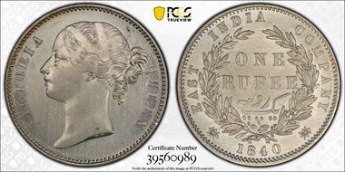 1840(C or B) Rupee SW-3.33 N1
