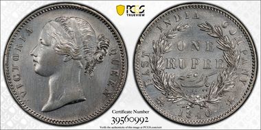 1840(C or B) Rupee SW-3.33 N1