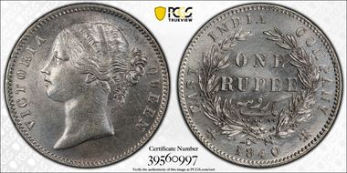 1840(C or B) Rupee SW-3.33 N1