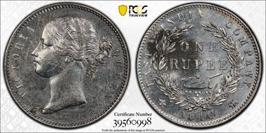 1840(C or B) Rupee SW-3.33 N1