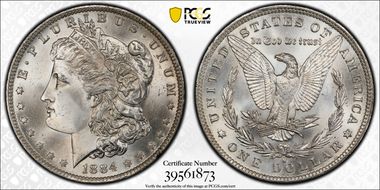 1884-O $1 MS66+