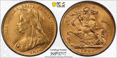 1901-P Sov S-3876 MS63