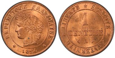 1894-A 1C Gad-88 F-104 MS65RD