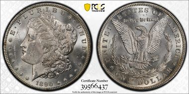 1890-CC $1 MS62