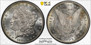 1890-CC $1 MS62