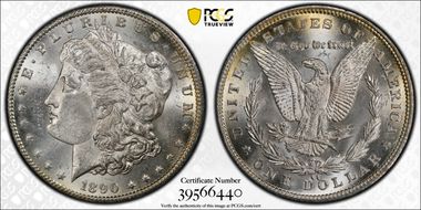 1890-CC $1 MS62