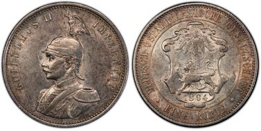 1894 Rupie J-713 AU55