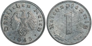 1943-B Pfg J-369 MS65