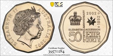 2002 50C Accession MS66