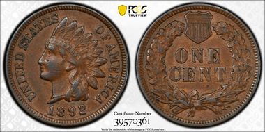 1892 1C AU50BN