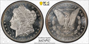 1880-S $1 MS63DMPL