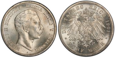 1901-A 5 Mk J-104 MS65