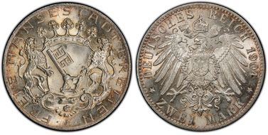 1904-J 2 Mk J-59 MS67