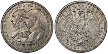 1915-A 3 Mk 100 Years J-88 MS64