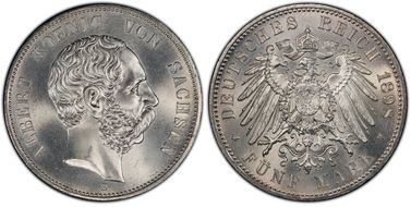 1898-E 5 Mk J-125 MS64