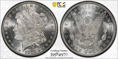 1879-S $1 MS67