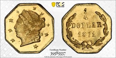 1871 G25C BG-720 MS66