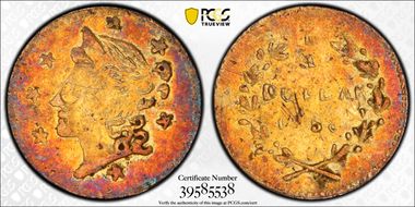 1858 25C BG-800 AU50