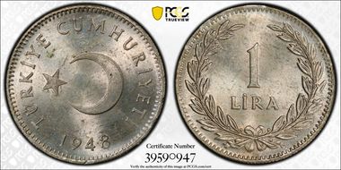 1948 Lira MS64