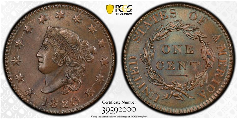 Cert 39592200 - Coin Image