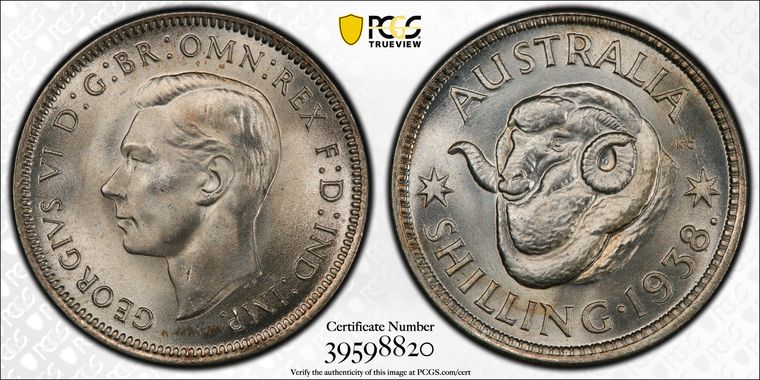 Cert 39598820 - Coin Image