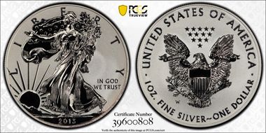 2013-W $1 Silver Eagle Rev PR PR69