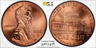 2009-D 1C Lincoln-Presidency MS68RD