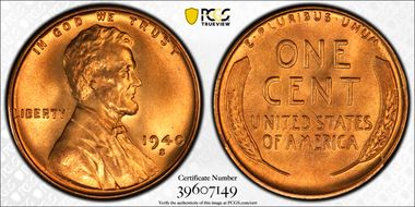 1940-S 1C MS67+ RD