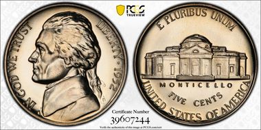 1952 5C Re-Engraved Obv Design FS-403 PR67