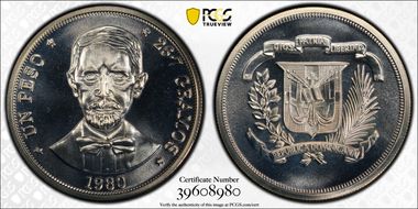 1980 Peso PR67