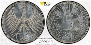 1960-F 5 Mk J-387 MS65+