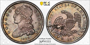 1833 25C Browning 1 N1