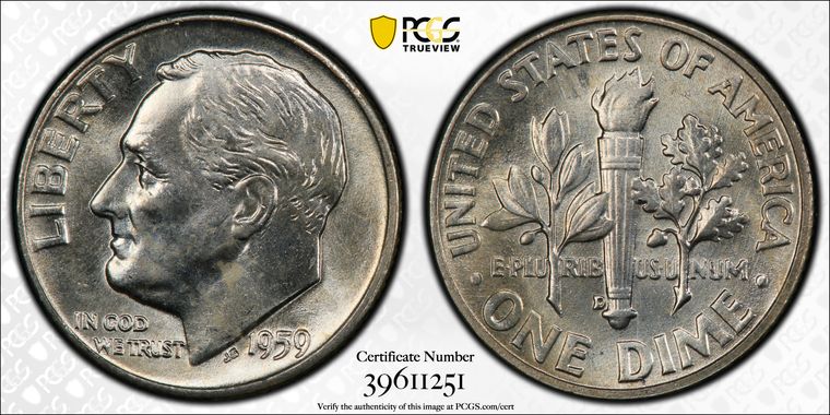 Cert 39611251 - Coin Image