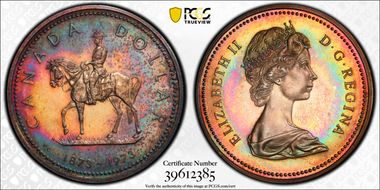 1973 S$1 R.C.M.P. Ag SP66